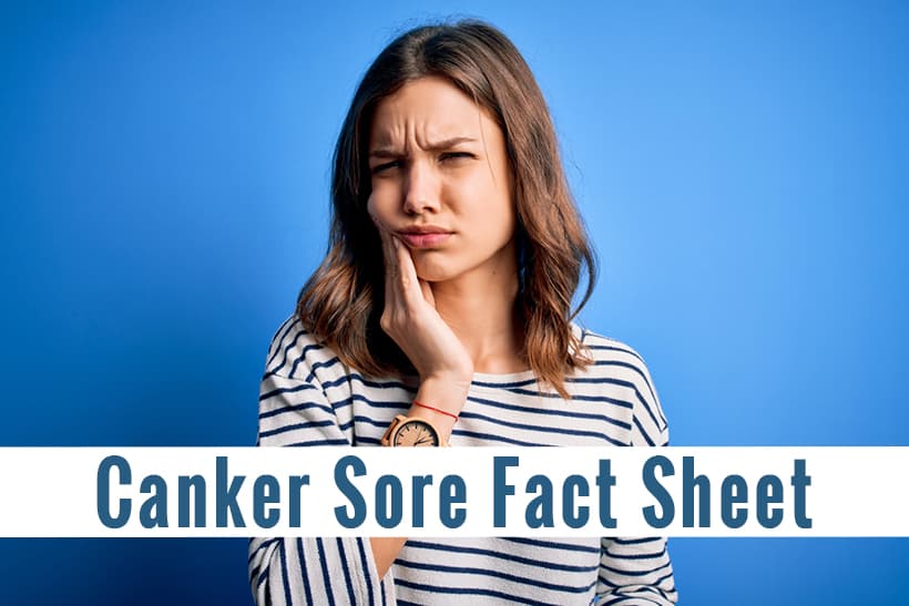 Canker Sore Fact Sheet